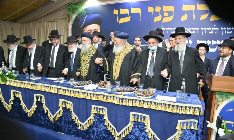 המונים בראשות גדולי ישראל הקבילו את פני הראשל"צ הגרש"מ עמאר