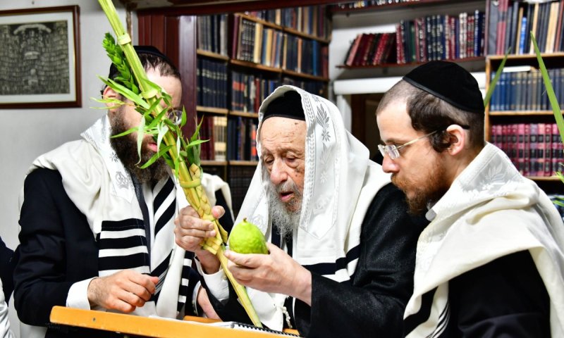 מהנענועים ועד נעילת החג: חג הסוכות אצל הגרב"ד פוברסקי